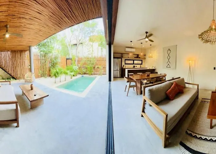 2 Bedroom Deluxe With Private Pool & Grill Atman 110 * Tulum