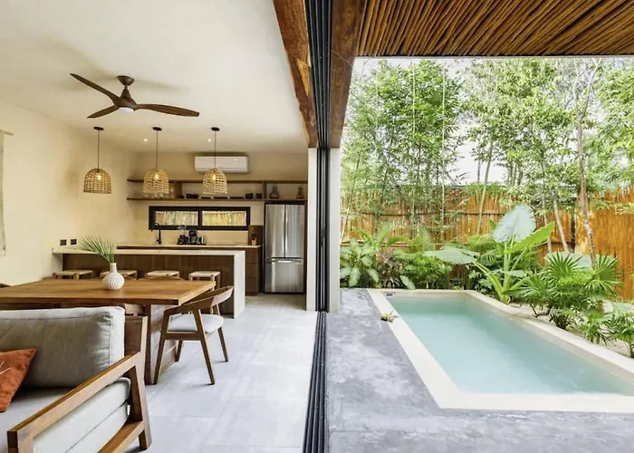Villa 2 Bedroom Deluxe With Private Pool & Grill Atman 110 Tulum